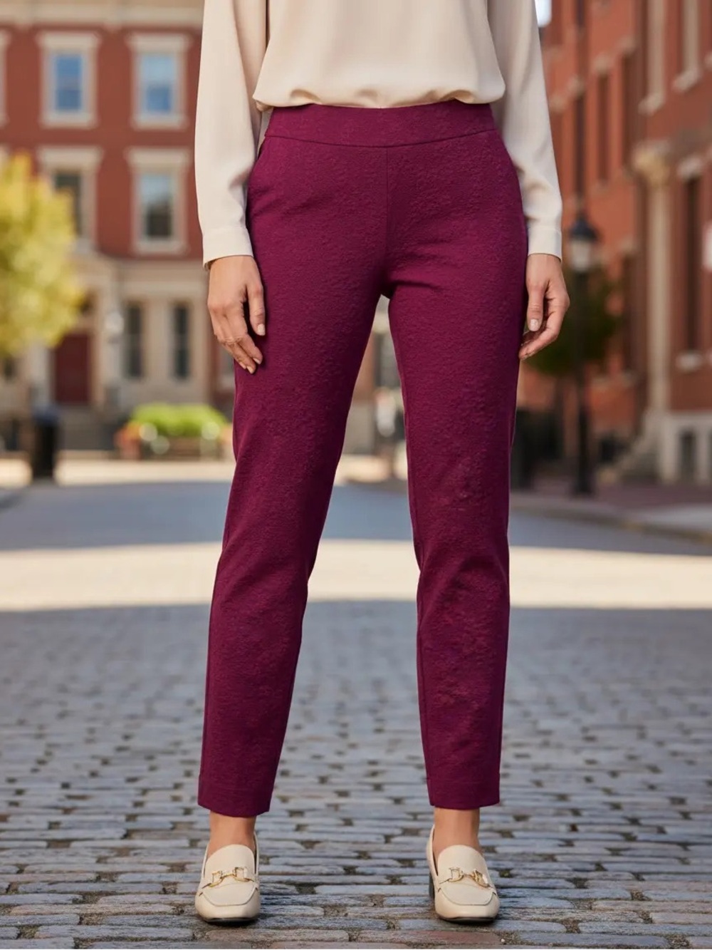 Liz Claiborne Slim Fit Mid Rise Pants